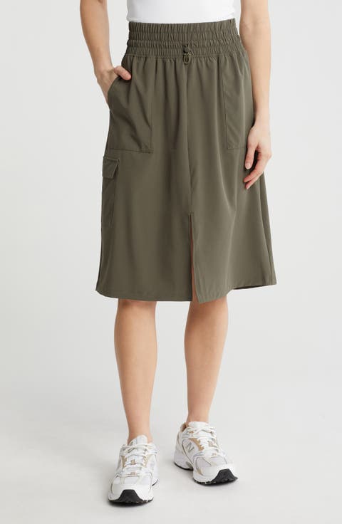 Retreat Long Cargo Skirt