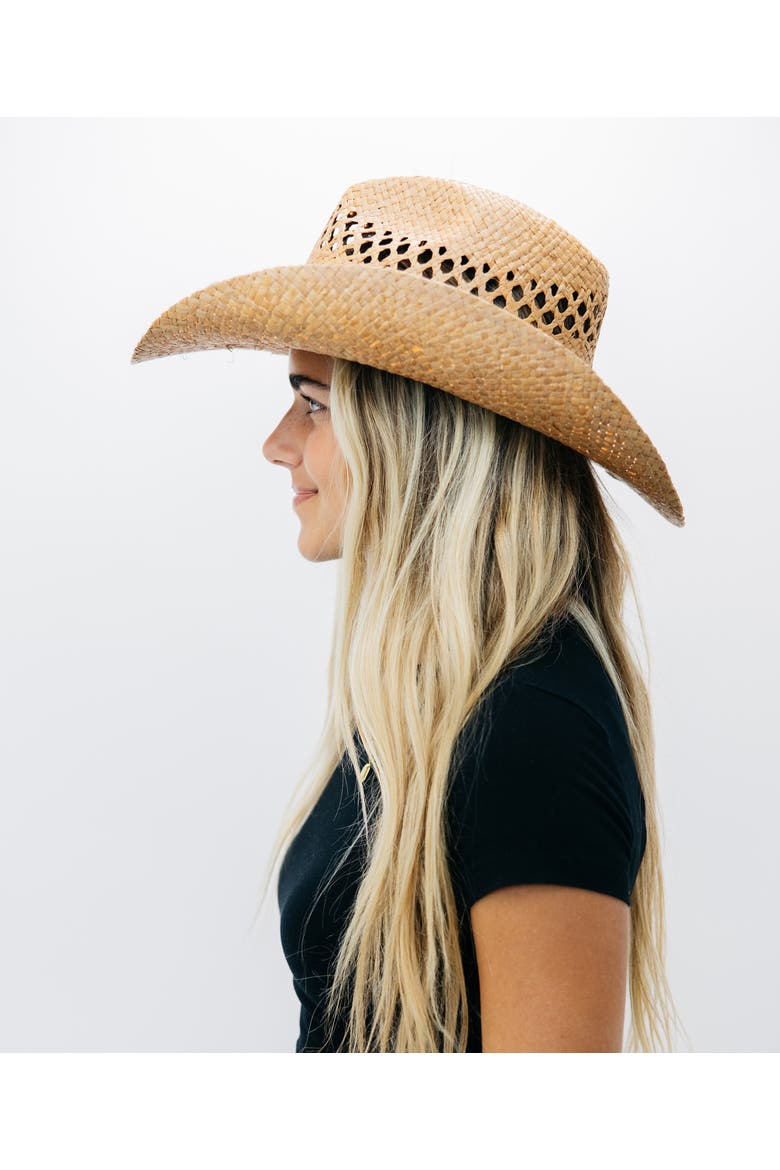 Leo Straw Drifter, Alternate, color, NATURAL