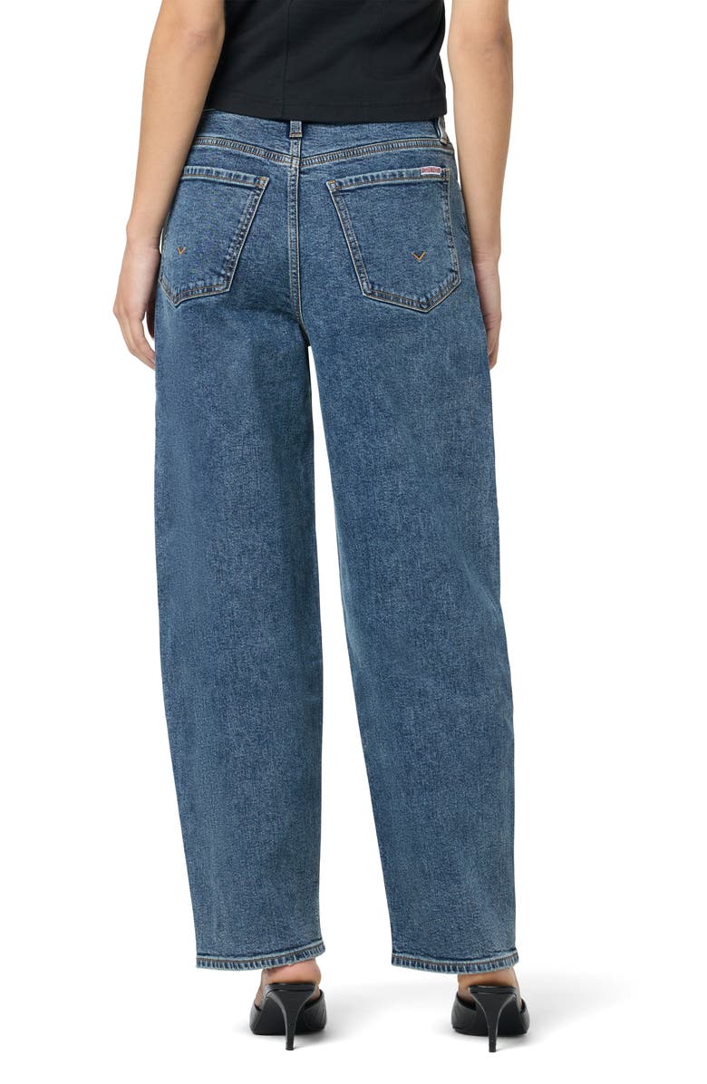 Hudson Jeans High Waist Barrel Leg Jeans, Alternate, color, Tucker