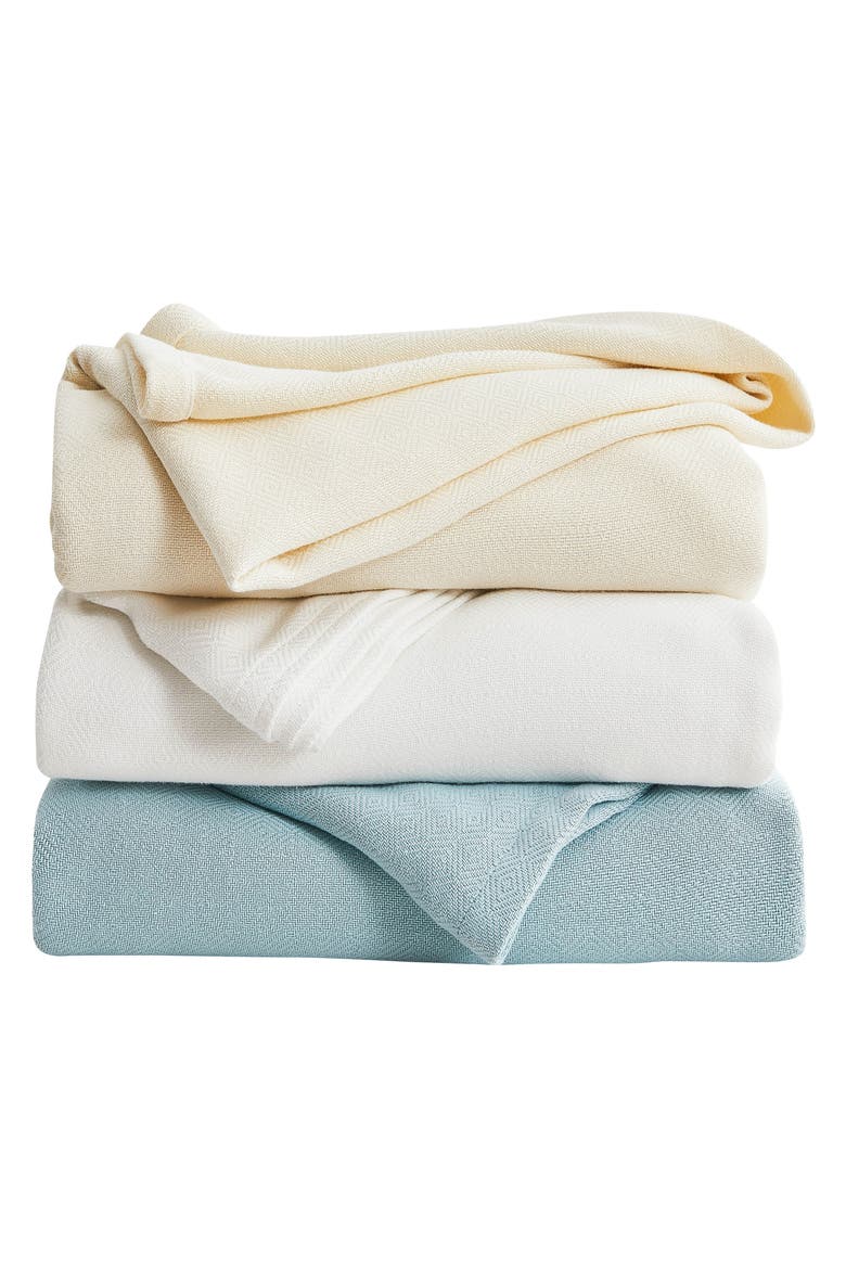 Diamond Throw Blanket, Alternate, color, IVORY