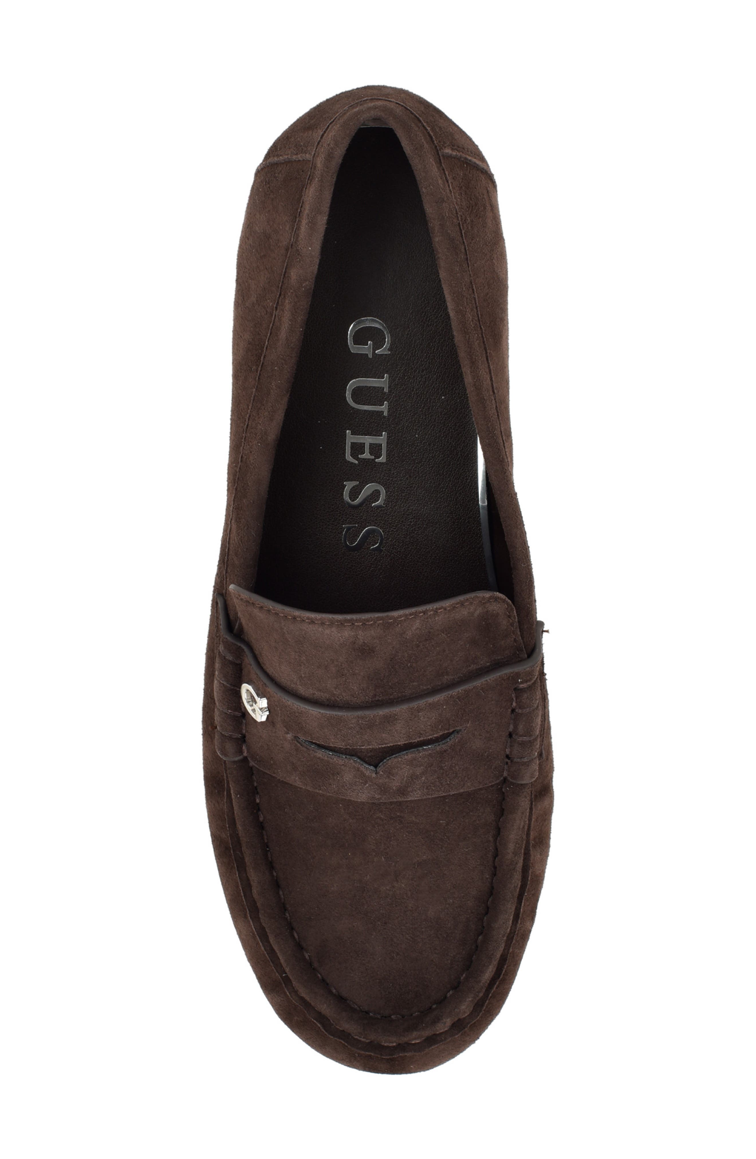 Raivoo Penny Loafer, Alternate, color, DARK BROWN
