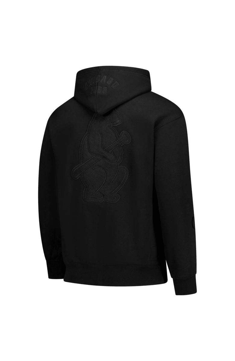 Mitchell & Ness Men's Mitchell & Ness Black Chicago Cubs Phantom Fleece Hoodie, Alternate, color, Black