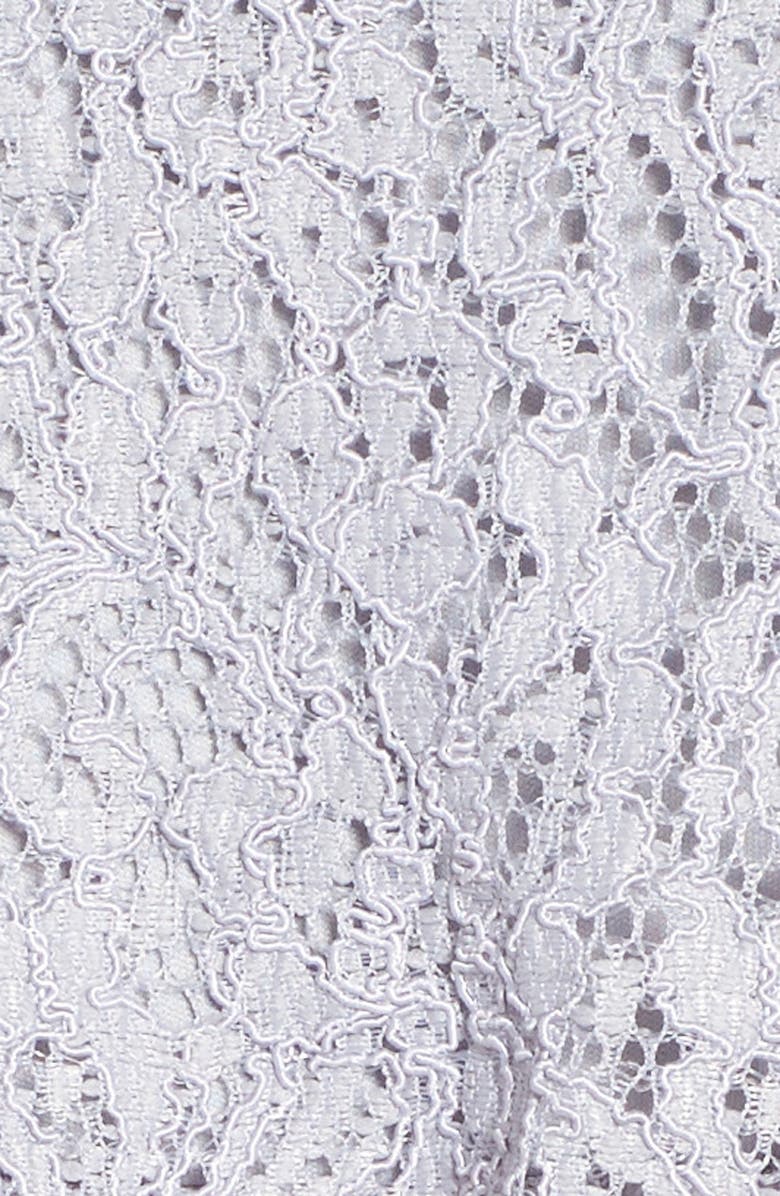 Adrianna Papell Lace Blouson Gown, Main, color, 