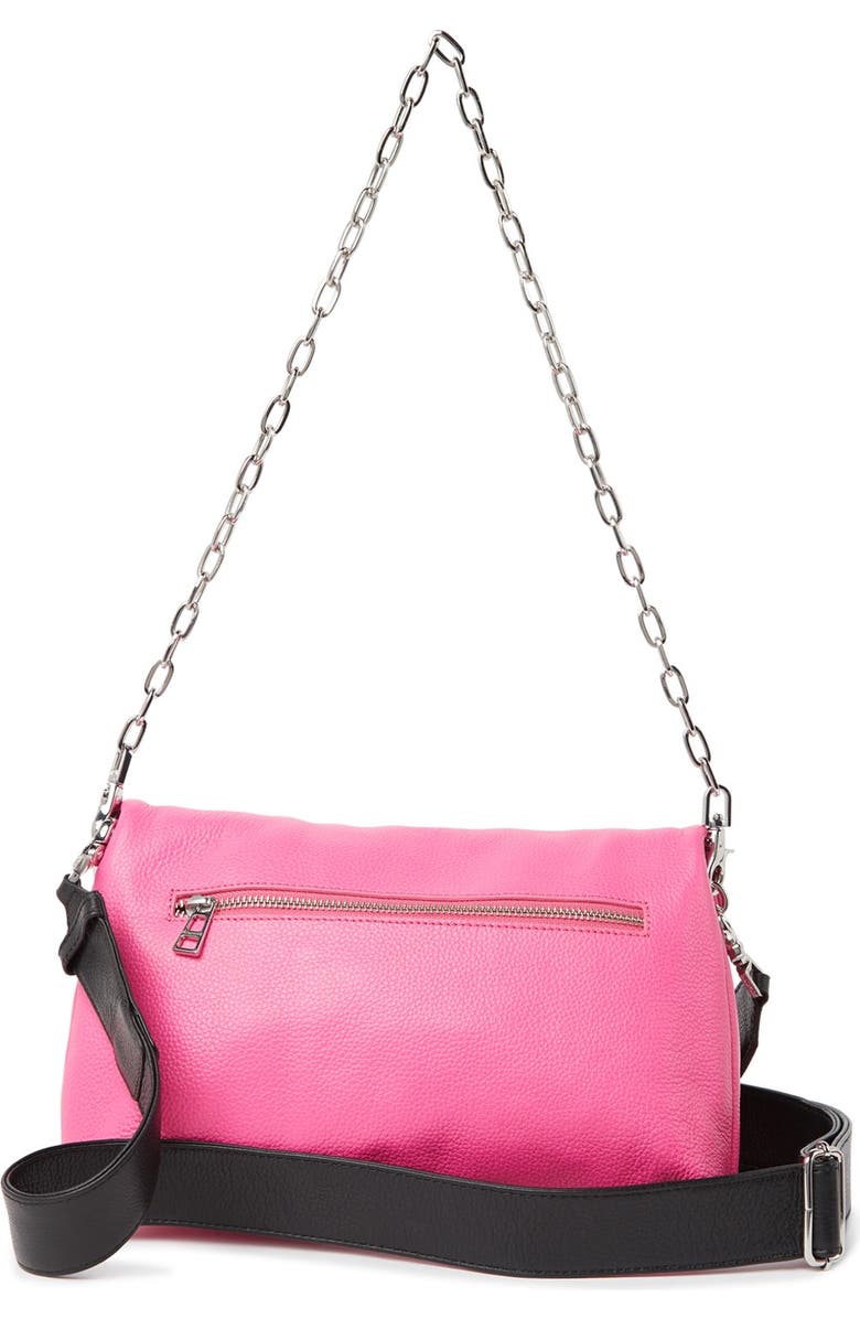 Zadig & Voltaire Rocky Grained Leather Crossbody Bag, Alternate, color,