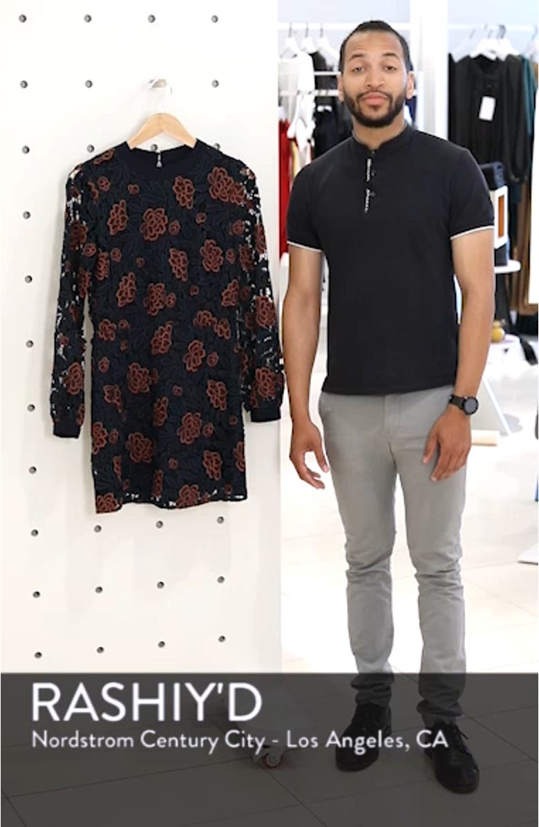 Dazzling Lace Minidress, sales video thumbnail