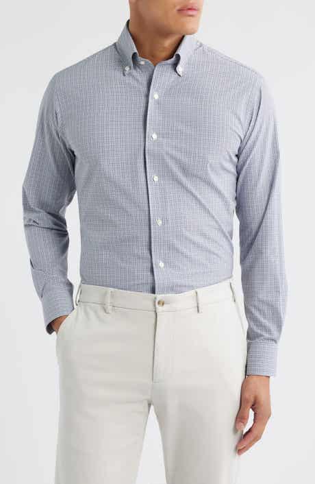 Peter Millar Crown Crafted Performance Poplin Button-Down Shirt