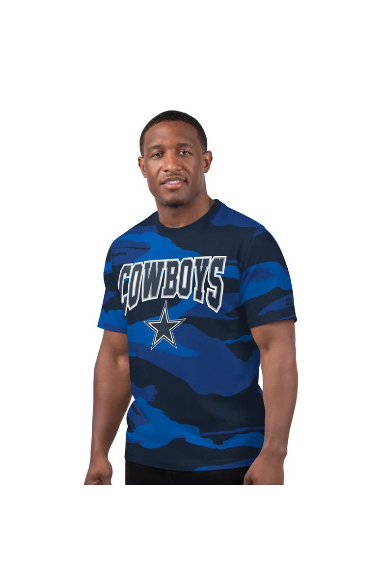 STARTER Men's Starter Royal Dallas Cowboys Thursday Night Gridiron T-Shirt, Alternate, color, Royal