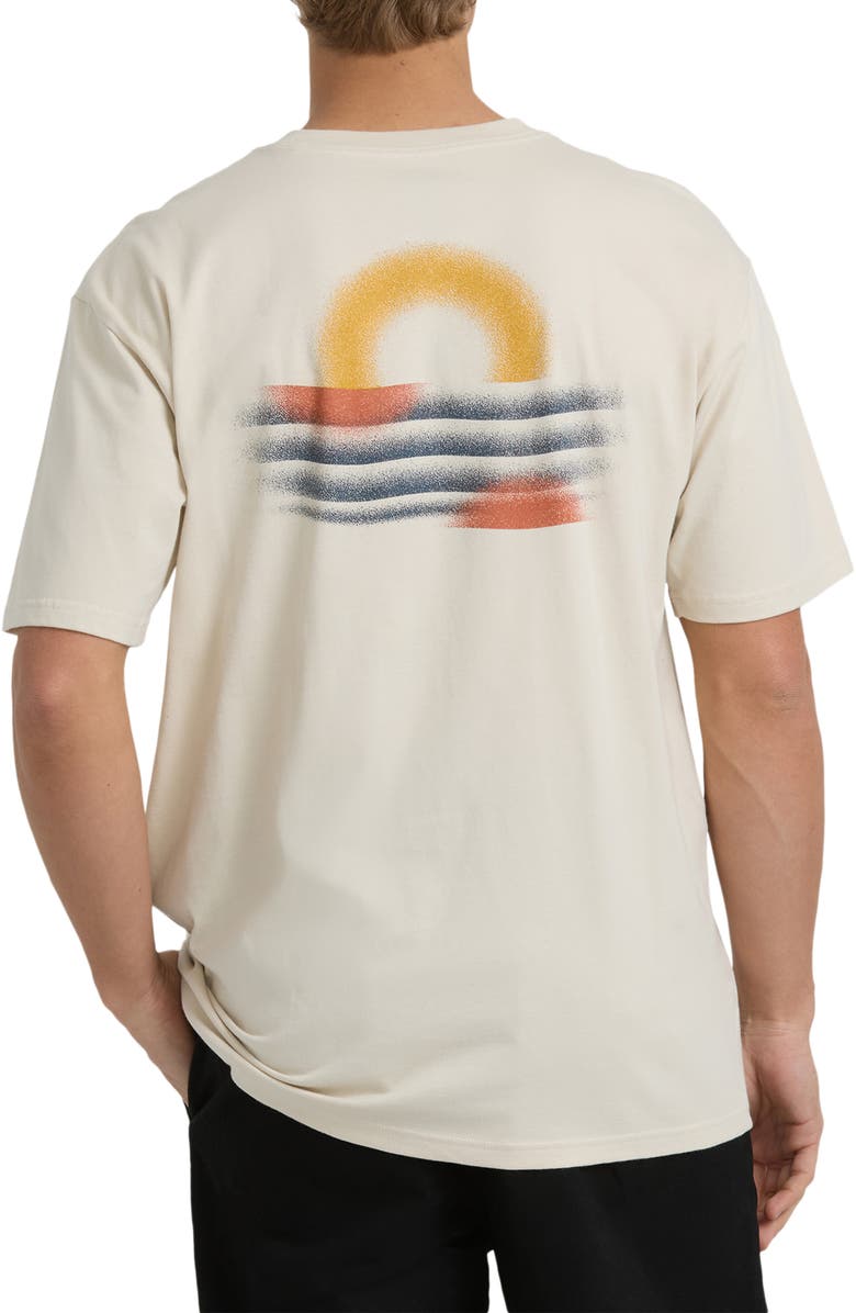 Billabong Eclipse Cotton Pocket T-Shirt, Alternate, color, Chili