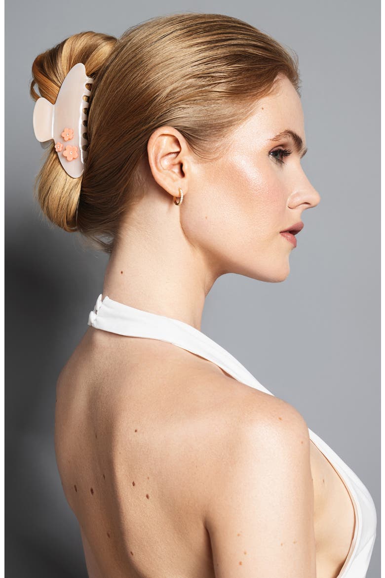 Petal Claw Clip, Alternate, color, NO COLOR