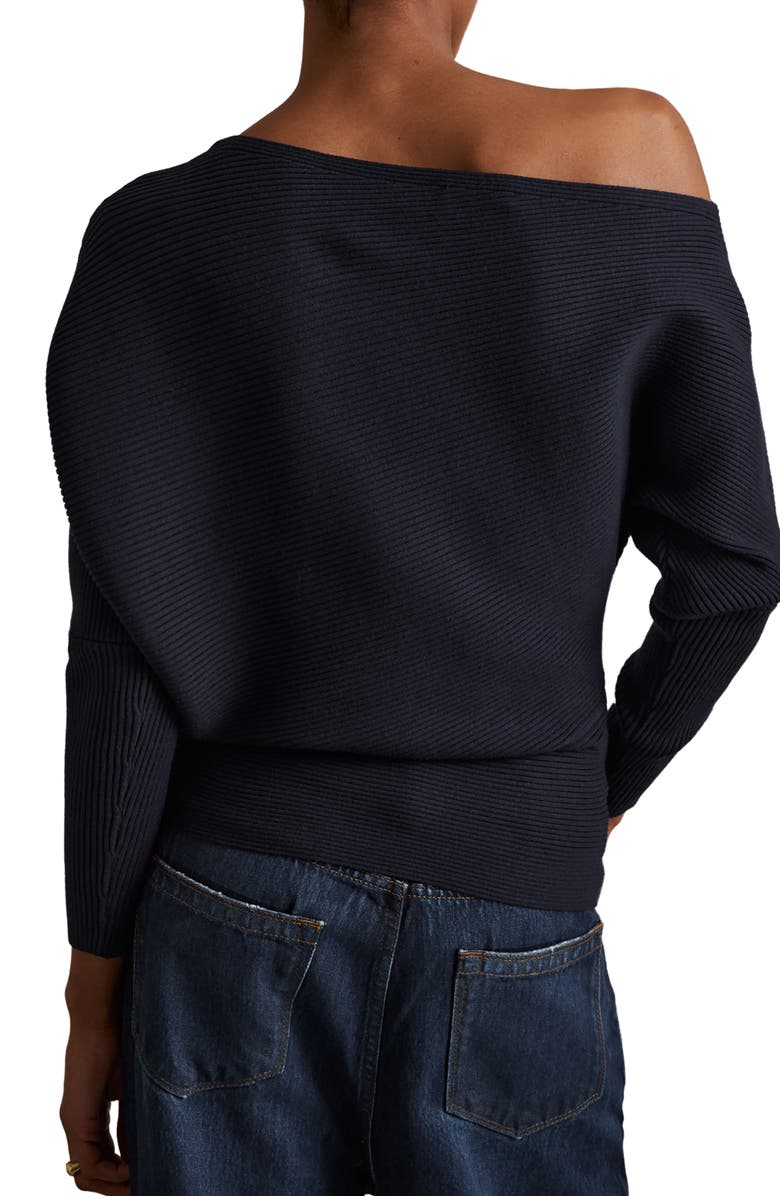 Reiss Lorna One-Shoulder Top, Alternate, color,