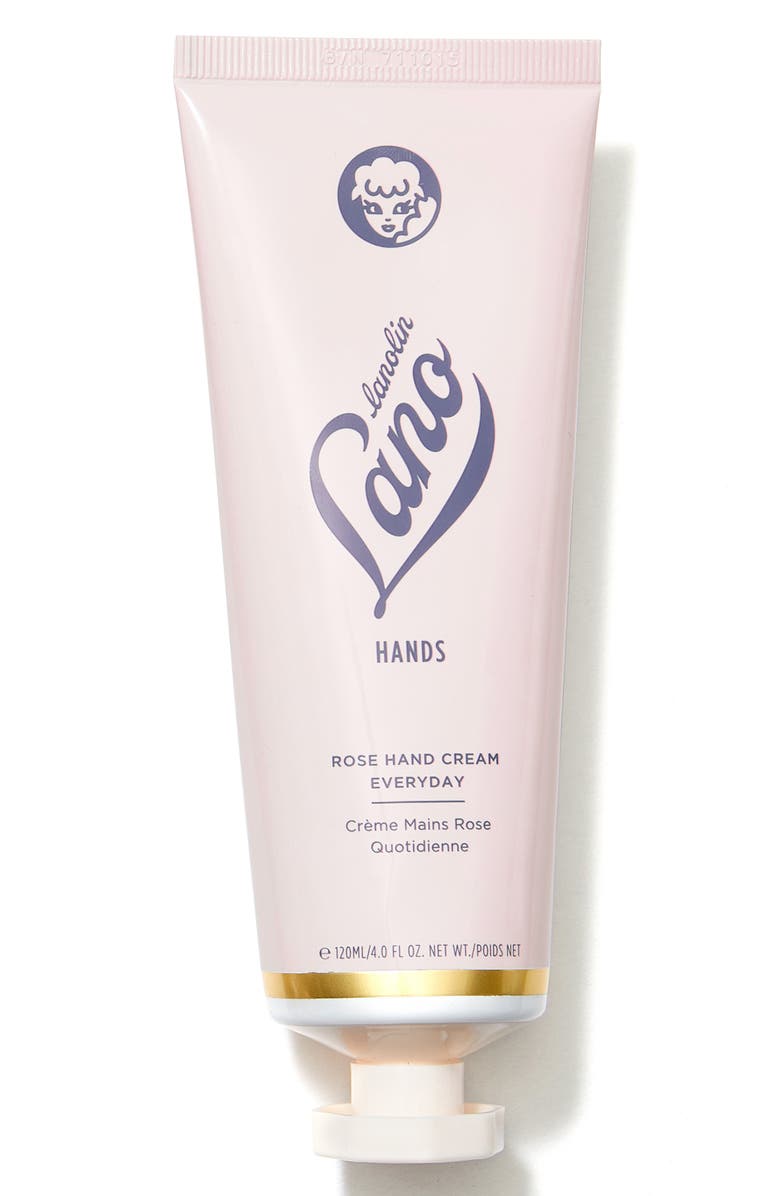 Lanolips Rose Hand Cream Everyday, Main, color, 