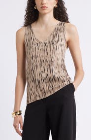 Nordstrom Double V-Neck Tank