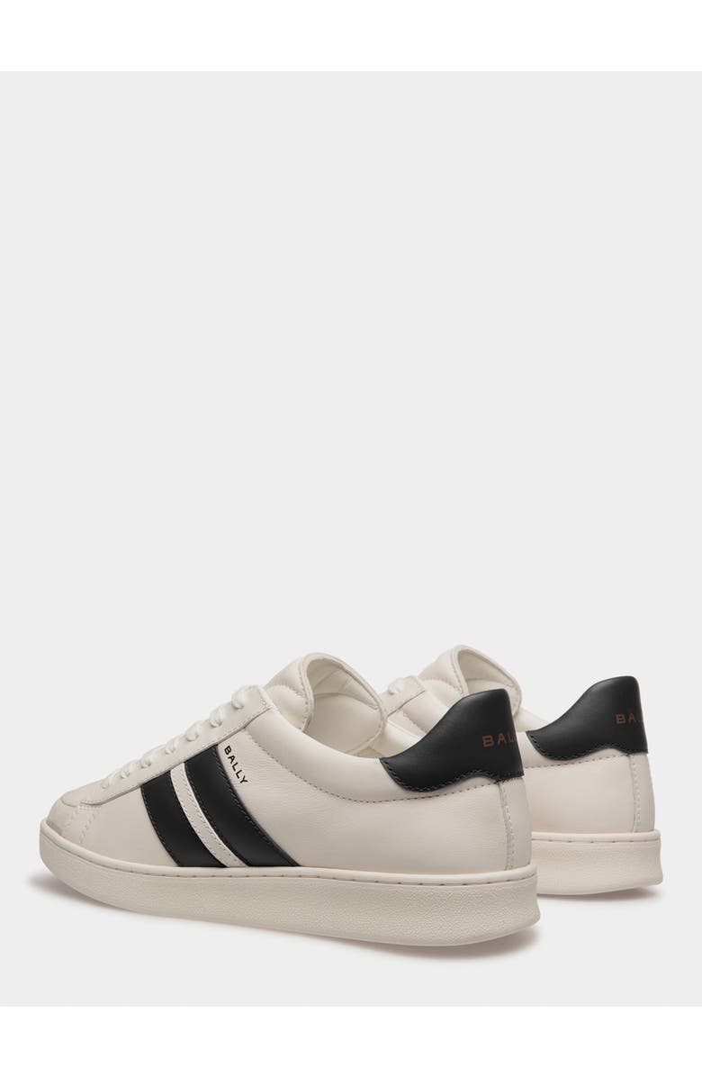 Bally Tennis Sneaker in Plain Calf Leather, Alternate, color,
