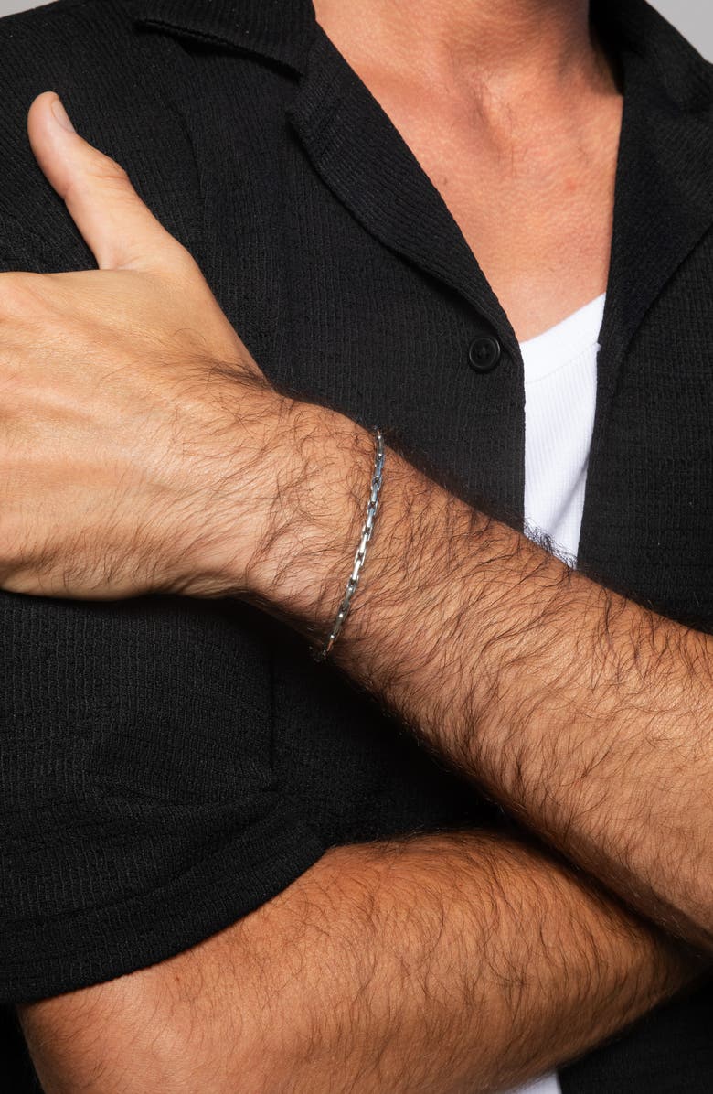 MIRANDA FRYE Men's Vance Chain Bracelet, Alternate, color, Silver