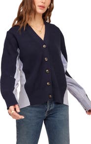 FIFTEEN TWENTY Celine Mixed Media Cardigan