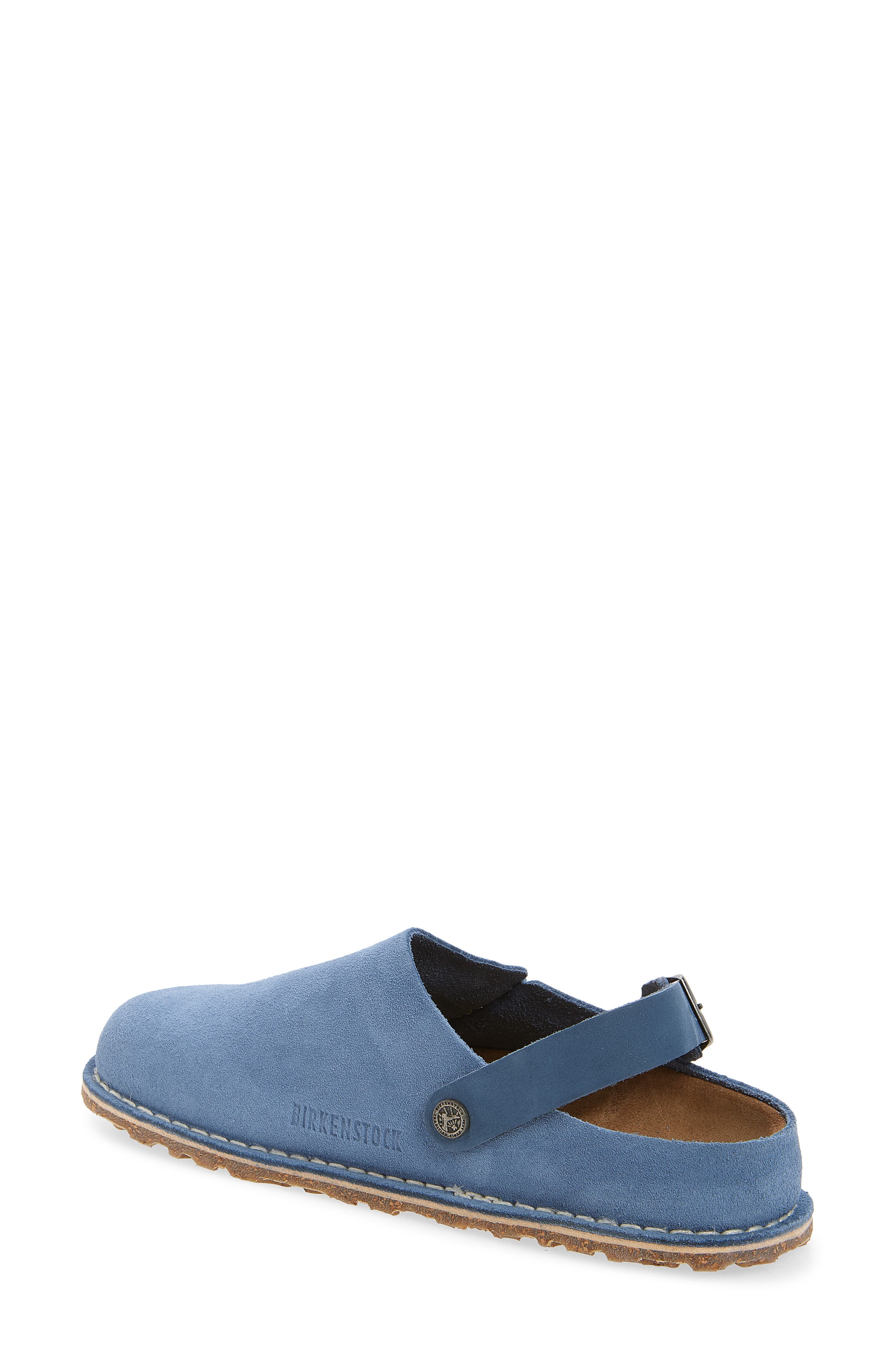 Birkenstock Lutry Clog, Alternate, color, Elemental Blue