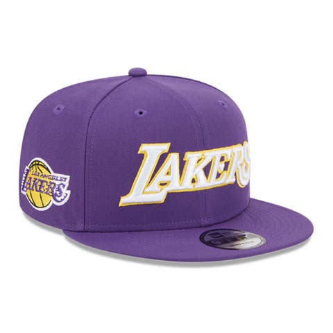 Men
s New Era Purple Los Angeles Lakers Jersey Hook Statement Edition 9FIFTY Snapback Hat