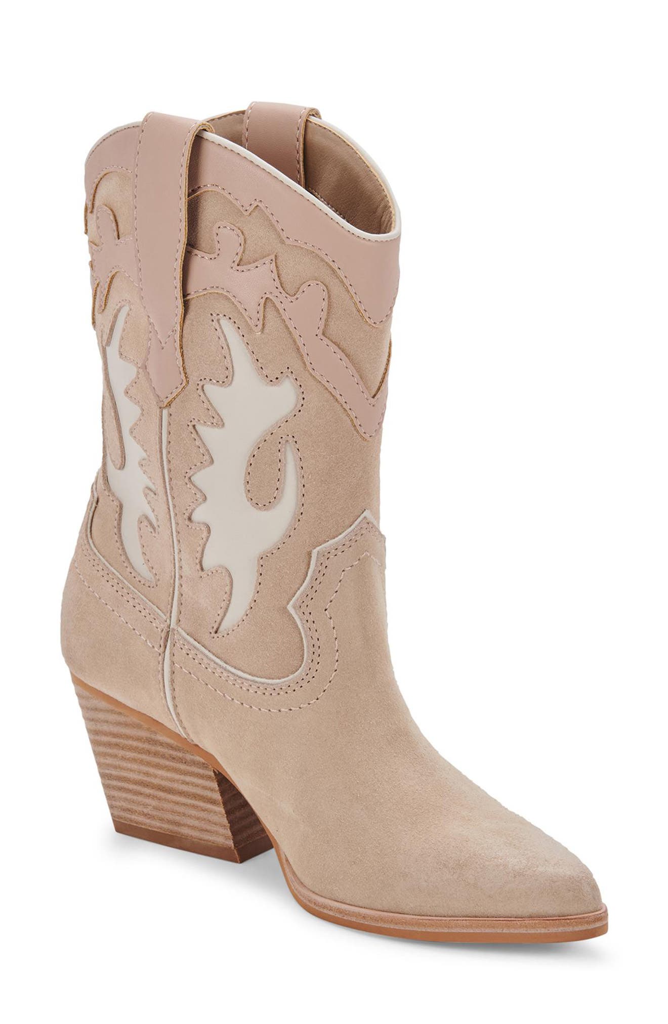 Landen Western Boot, Main, color, DUNE SUEDE