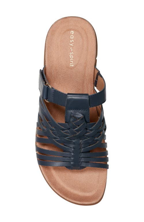 Shop Easy Spirit Mindi Slide Sandal In Blue