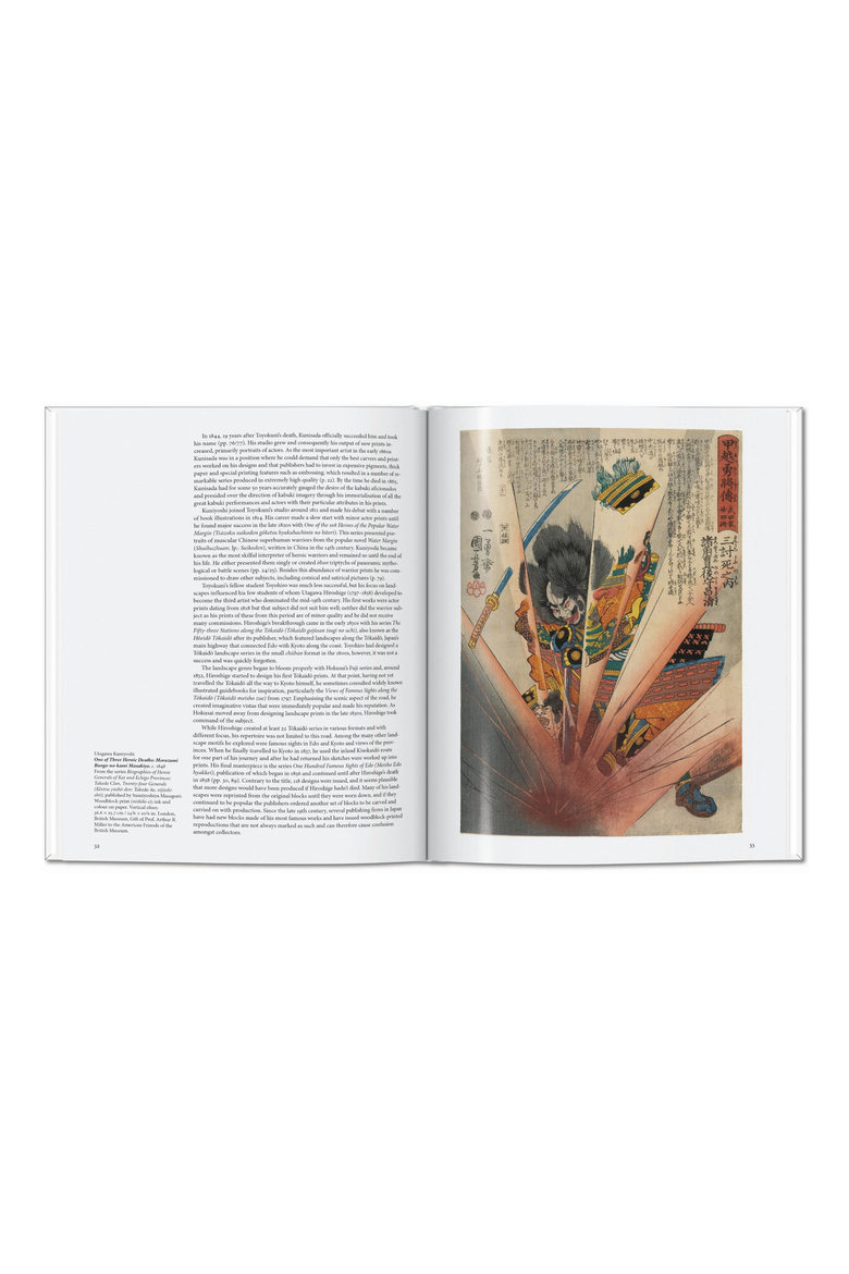 Japanese Woodblock Prints Book, Alternate, color, White