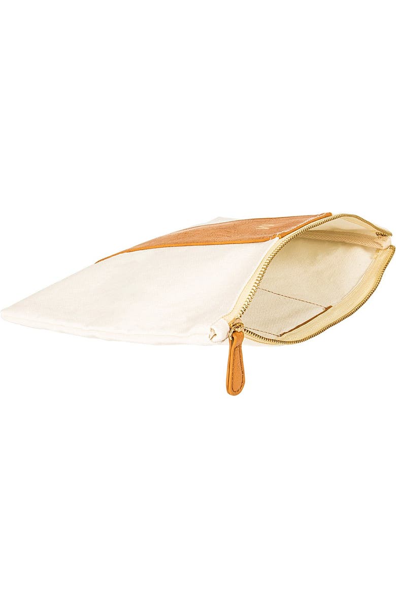 Cathy's Concepts Personalized Faux Leather Clutch, Alternate, color,