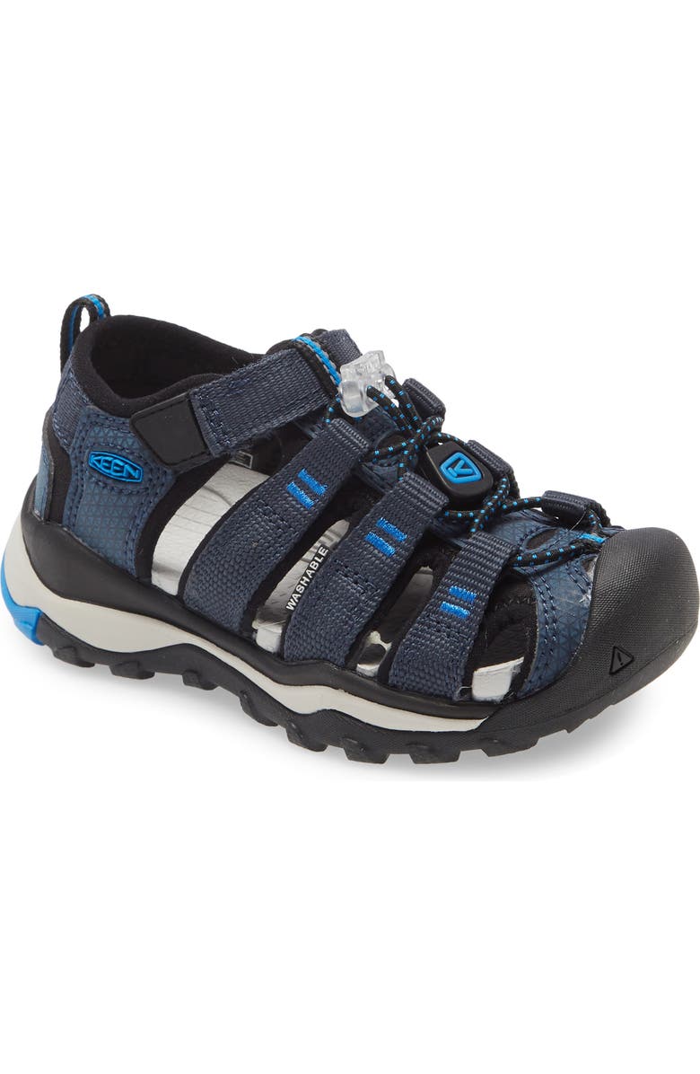 KEEN Kids' Newport Neo H2 Water Friendly Sandal, Main, color, Blue Nights/ Brilliant Blue