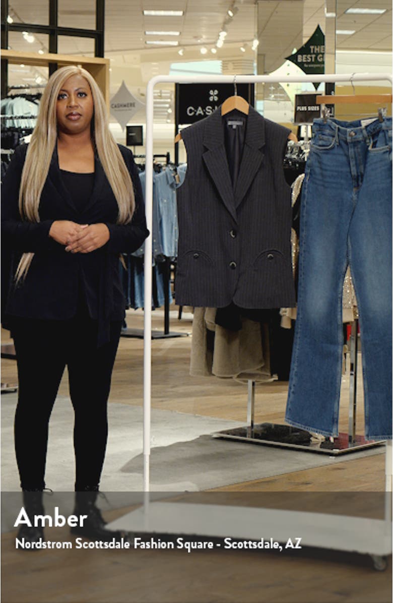 Oversize Single Breasted Vest, sales video thumbnail