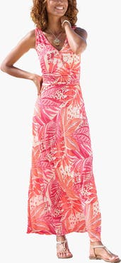LASCANA Smocked Waist Maxi Dress