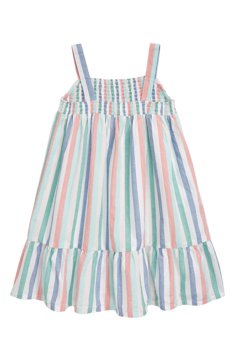 Tucker + Tate Rainbow Stripe Sundress, Alternate, color,
