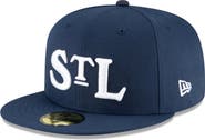 New Era Men's New Era Navy St. Louis Stars Cooperstown Collection Turn Back The Clock 59FIFTY Fitted Hat