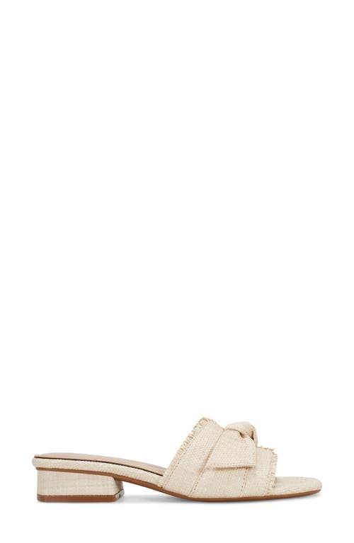 Easy Spirit Knotted Slide Sandal In Natural