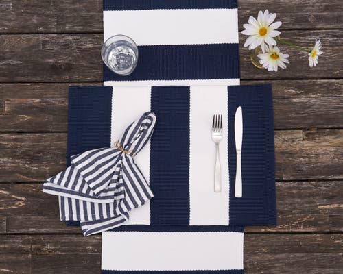 C & F Home C&f Home Cabana Stripes Runner Collection In Blue