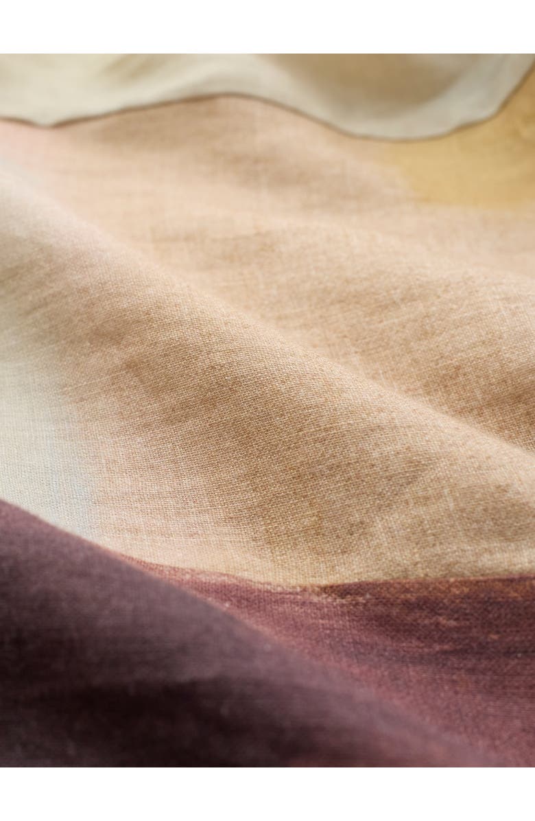 Celtic & Co. Linen Gathered Waist Tunic, Alternate, color, Colour In Sky