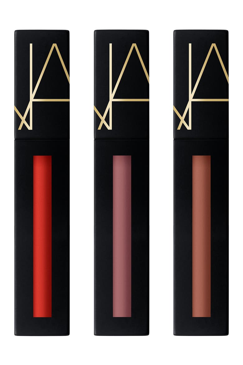 Studio 54 All Access Full Size Powermatte Lip Pigment Set (Nordstrom Exclusive), Main, color, NO COLOR