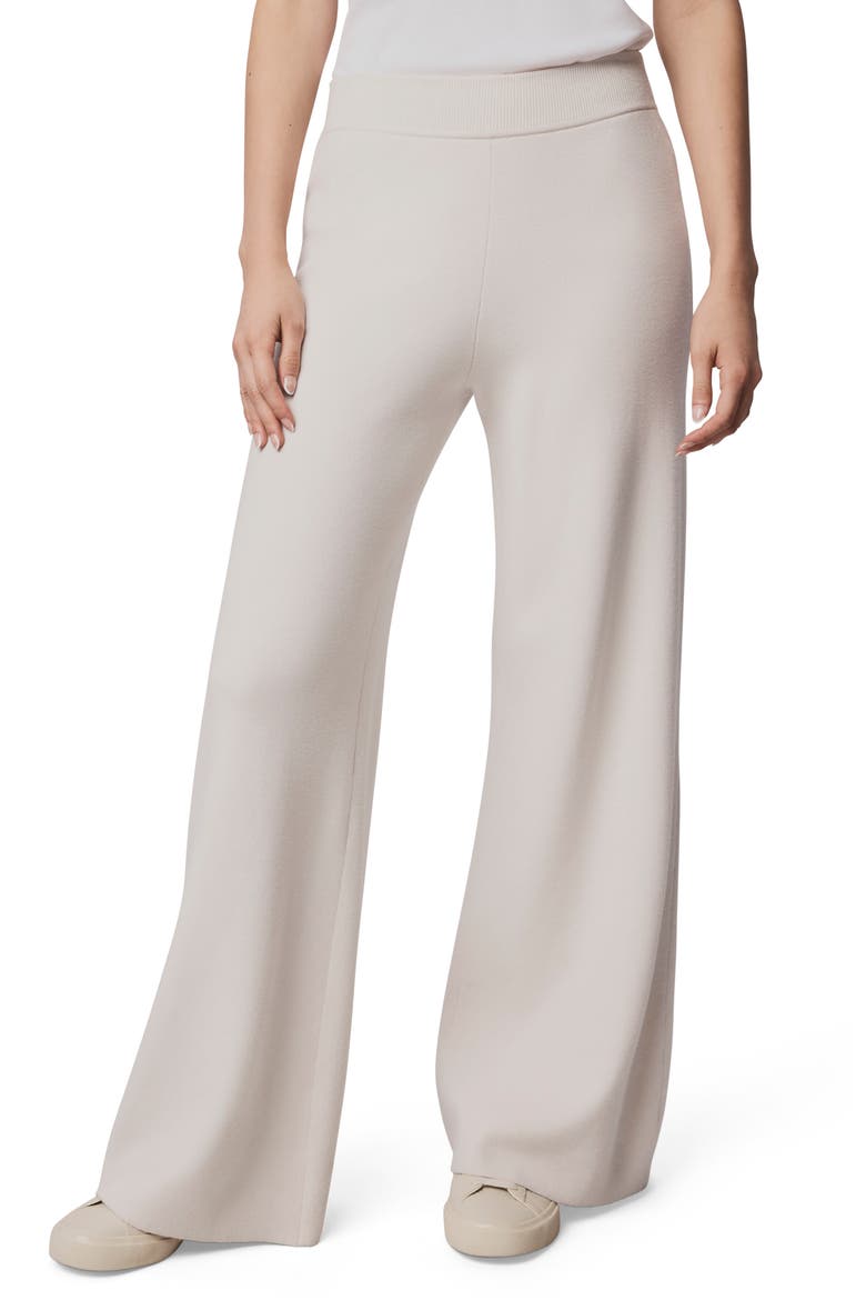 Hannah Sweater Pants, Main, color, PALE OAK WHITE HEATHER