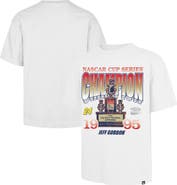 '47 Men's '47 White Jeff Gordon 1995 NASCAR Cup Series Champion Race Day Foundation T-Shirt