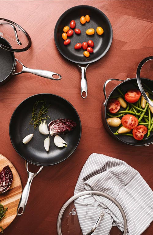 Cuisine::pro ® Id3® Saucepan With Lid 2.9qt In Black