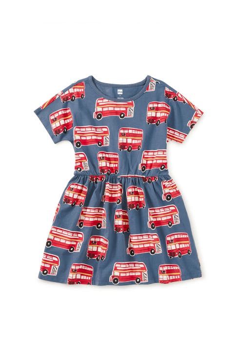 Short Sleeve Twirl Dress
