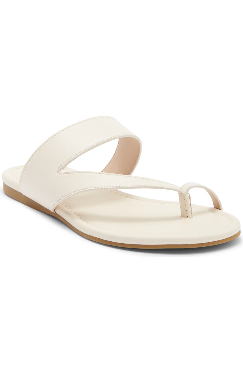 Stuart Weitzman Remy Toe Strap Sandal, Main, color, Seashell