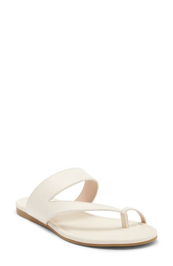 Stuart Weitzman Remy Toe Strap Sandal in Seashell at Nordstrom Rack, Size 6.5