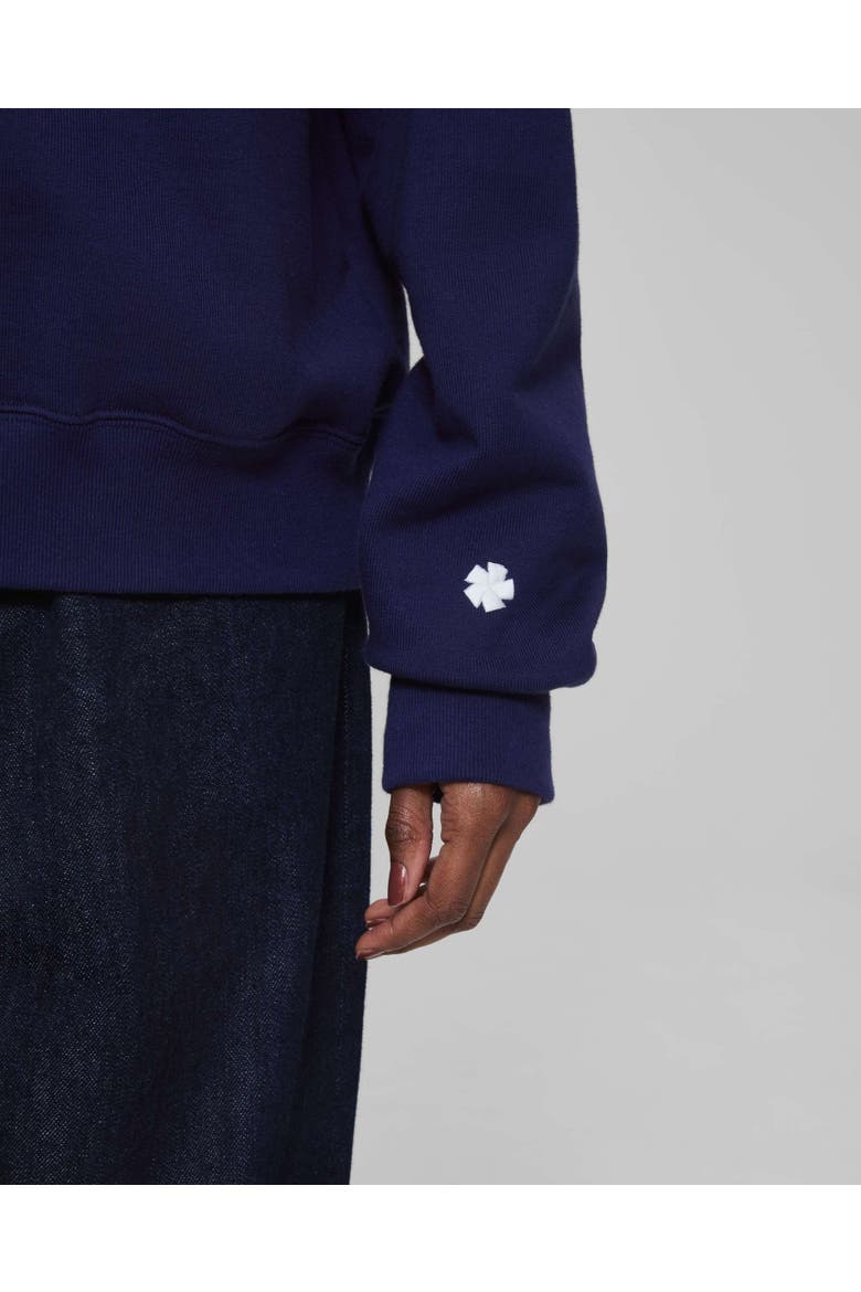 Blur Hoodie, Alternate, color, Navy