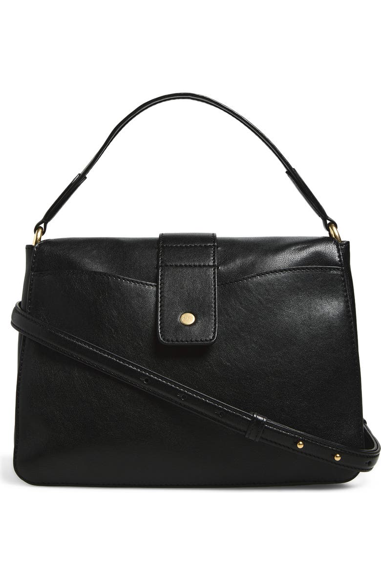 Burberry Small Rider Bag, Alternate, color, Black