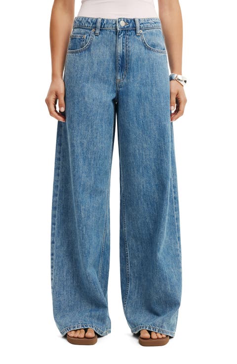 High Waist Wide Leg Jeans