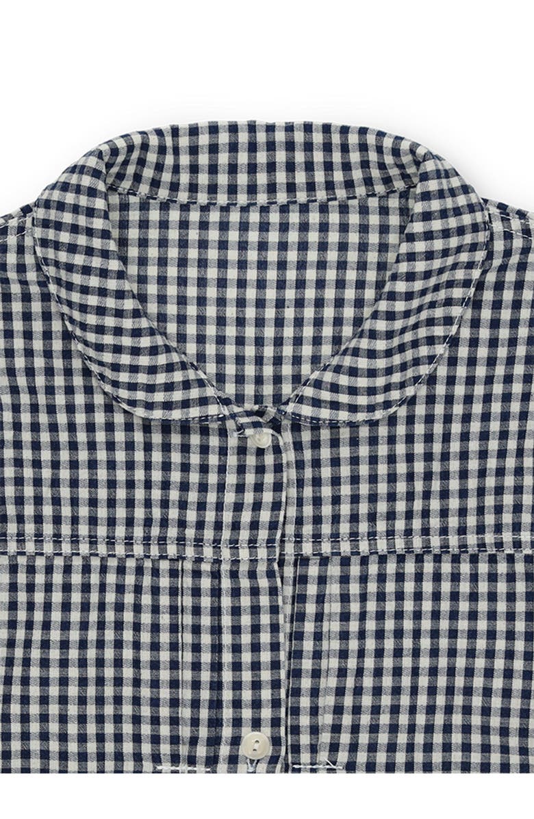 Fortela Peter Vichy Cotton Jacket, Alternate, color, Blue