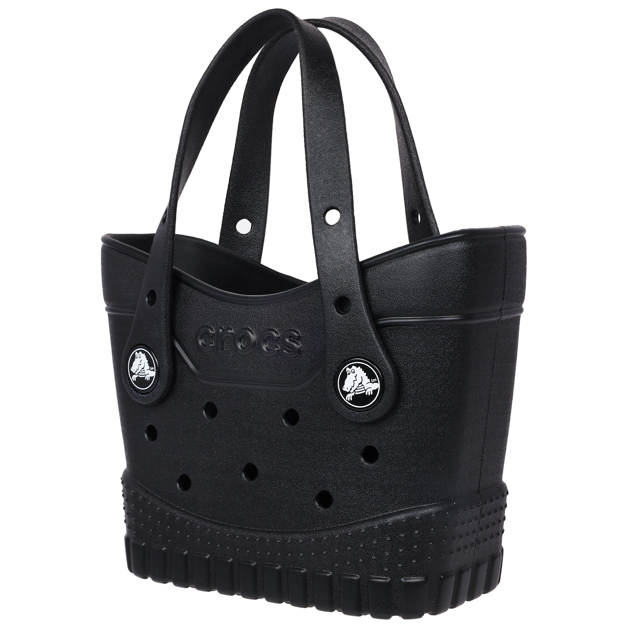 CROCS Micro Classic Tote, Alternate, color, Black