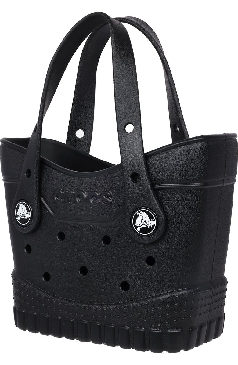 CROCS Micro Classic Tote, Alternate, color, Black