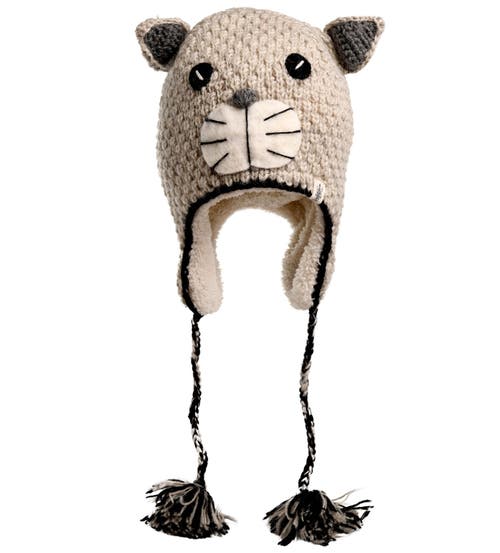 Nirvana Designs Crochet Shmil The Cat Hat In White