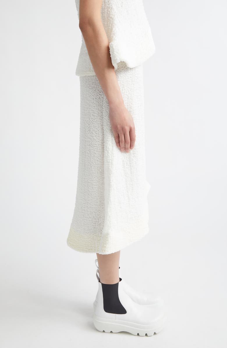 MELITTA BAUMEISTER Wavy Foam Hem Skirt, Alternate, color, White