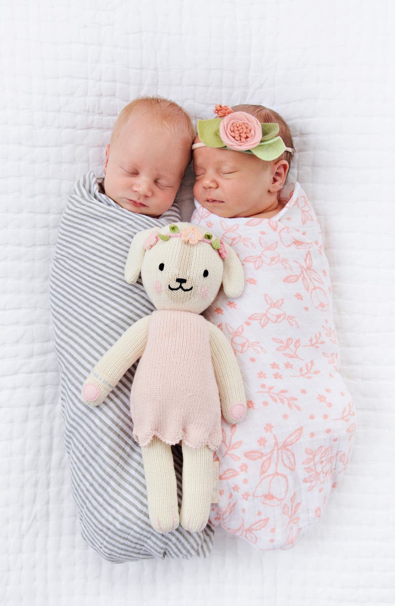 cuddle+kind Dog Stuffed Animal, Alternate, color, Pink