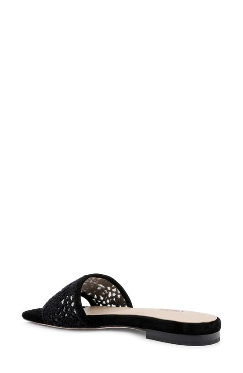 L'agence Armelle Slide Sandal In Black